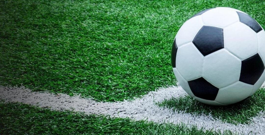 football-on-pitch