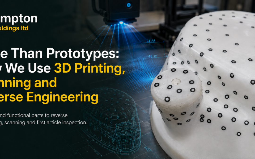 More Than Prototypes: How We Use 3D Printing, Scanning and Reverse Engineering